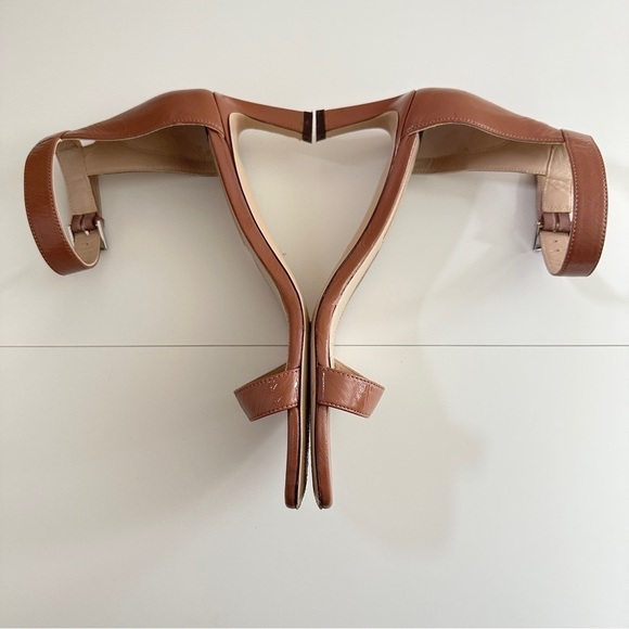 Stuart Weitzman Women's Ankle Strap Open Toe Heels Sandals in Blush Pink sz 8M - Picture 12 of 16